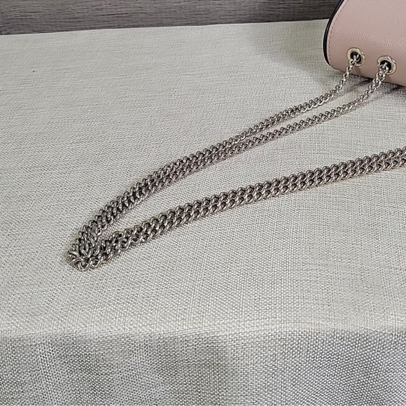 Elegant Pink Chain Shoulder Bag - Picture 5 of 12